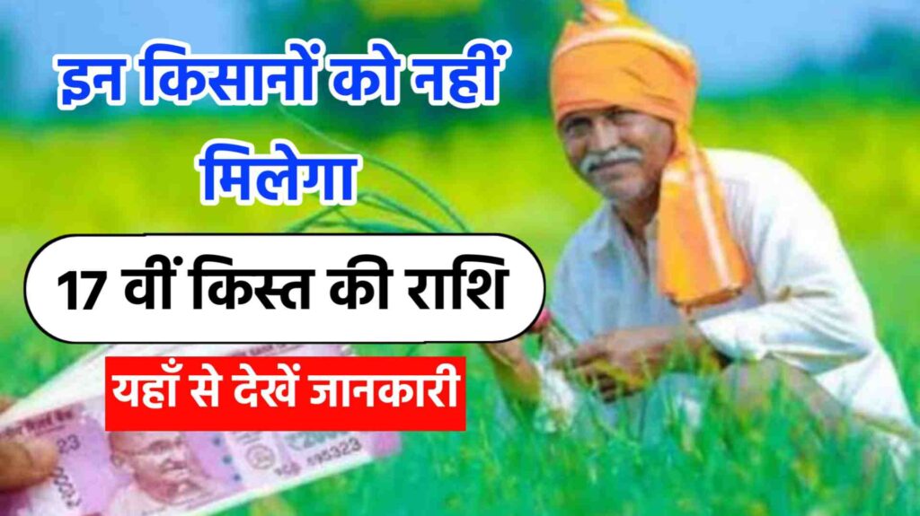 PM Kisan 17th Installment: इन किसानों को नहीं मिलेगा 17 वीं किस्त की राशि, जानें क्या करना होगा 1 PM Kisan 17th Installment